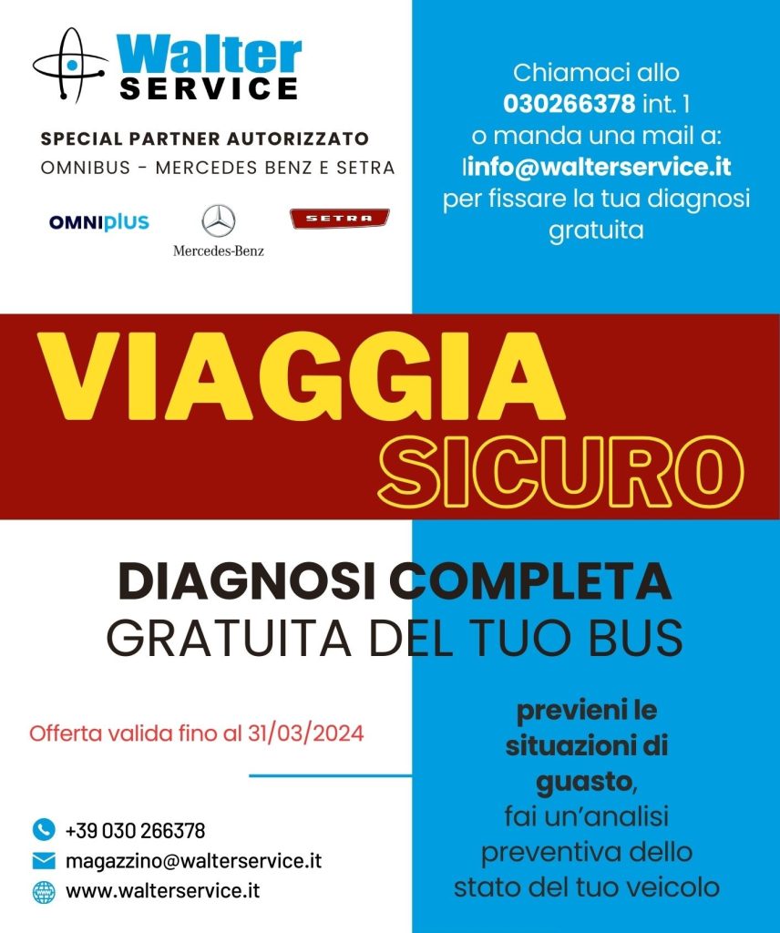 offerta diagnosi gratis autobus mercedes setra 