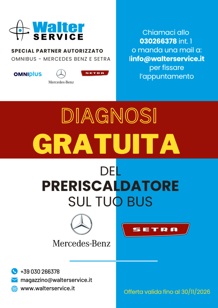 diagnosi gratuita preriscaldatore montati su BUS