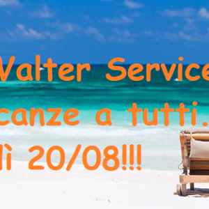 VACANZE WALTER SERVICE 2018