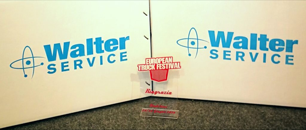 ringraziamento walter service european truck festival 2019