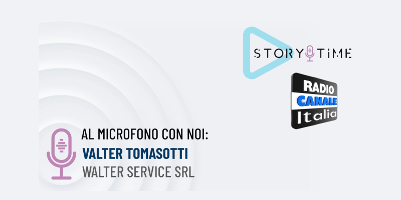 Intervista Walter Service Tomasotti Valter - Radio canale italia Story Time