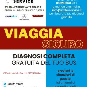 offerta diagnosi gratis autobus mercedes setra