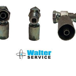 60643002 RACCORDO 3/8" G6 90°BLOCK FEMMINA OR C/V